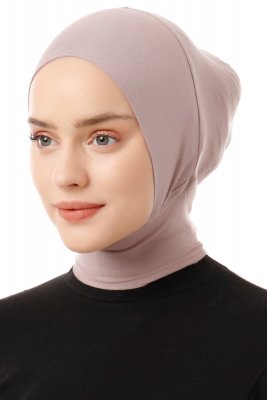 Elnara - Stengrå Plain Hijab Amta