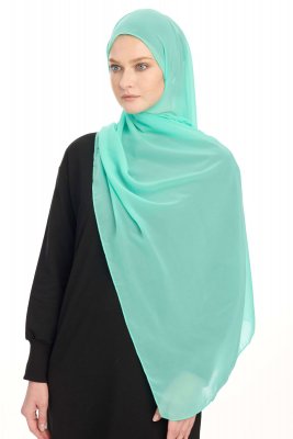 Chiffon Hijab - Mint
