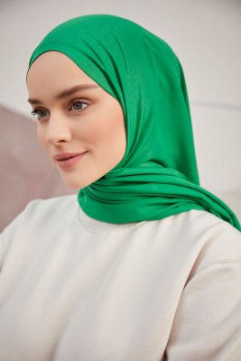 Silky Plain - Grøn Hijab