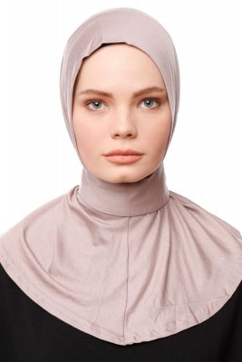 Zeliha - Stengrå Praktisk Viskos Hijab