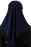 Esma - Marine Blå Amira Hijab - Firdevs