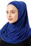 Esma - Blå Amira Hijab - Firdevs