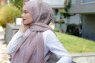 Akay - Taupe Mønstrede Hijab - Sal Evi