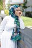 Kader - Grøn Mønstrede Hijab - Sal Evi