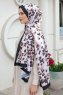 Leopard Mønstret Twill Hijab - Sal Evi