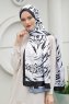 Whirlpool Mønstret Twill Hijab - Sal Evi