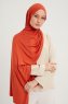 Sibel - Orange Jersey Hijab