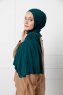 Sibel - Mørkegrøn Jersey Hijab