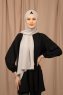 Yildiz - Beige Crepe Chiffon Hijab
