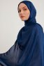 Berrak - Marine Blå Janjanli Hijab