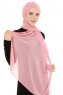 Derya - Mørkrosa Praktisk Chiffon Hijab