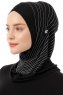 Babe Cross - Sort & Hvid One-Piece Al Amira Hijab