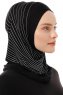 Babe Cross - Sort & Hvid One-Piece Al Amira Hijab