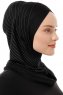 Babe Cross - Sort & Lysegrå One-Piece Al Amira Hijab