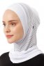 Babe Plain - Hvid One-Piece Al Amira Hijab