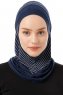 Babe Plain - Marine Blå One-Piece Al Amira Hijab