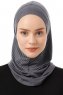 Babe Plain - Mørkegrå One-Piece Al Amira Hijab
