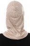 Silva Cross - Lys Taupe One-Piece Al Amira Hijab