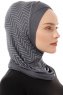 Silva Cross - Mørkegrå One-Piece Al Amira Hijab