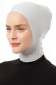 Elnara - Lysegrå Plain Hijab Amta