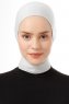 Elnara - Lysegrå Plain Hijab Amta
