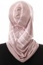 Ekose Plain - Stengrå One-Piece Al Amira Hijab