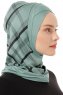 Ekose Cross - Grøn One-Piece Al Amira Hijab
