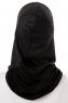 Wind Plain - Sort & Lysegrå One-Piece Al Amira Hijab