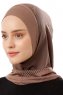 W indPlain - Mørk Taupe One-Piece Al Amira Hijab