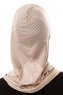 Wind Plain - Lys Taupe One-Piece Al Amira Hijab