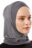 Wind Plain - Mørkegrå One-Piece Al Amira Hijab