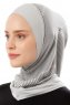 Wind Plain - Lysegrå One-Piece Al Amira Hijab