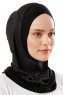 Wind Cross - Sort & Hvid One-Piece Al Amira Hijab