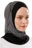 Wind Cross - Sort & Lysegrå One-Piece Al Amira Hijab