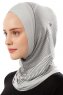 Wind Cross - Lysegrå One-Piece Al Amira Hijab