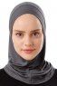 Logo Plain - Mørkegrå One-Piece Al Amira Hijab