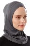 Logo Plain - Mørkegrå One-Piece Al Amira Hijab