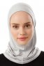 Logo Plain - Lysegrå One-Piece Al Amira Hijab