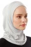 Logo Plain - Lysegrå One-Piece Al Amira Hijab