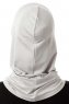 Logo Plain - Lysegrå One-Piece Al Amira Hijab