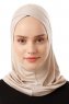 Logo Cross - Lys Taupe One-Piece Al Amira Hijab