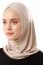 Logo Cross - Lys Taupe One-Piece Al Amira Hijab