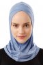 Logo Cross - Indigo One-Piece Al Amira Hijab