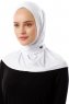 Sportif Cross - Hvid Praktisk Viskos Hijab