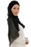 Alara Cross - Sort One Piece Chiffon Hijab