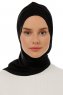 Isra Plain - Sort One-Piece Viskos Hijab