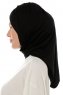 Isra Cross - Sort One-Piece Viskos Hijab