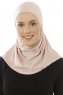 Hanfendy Plain Logo - Gammelrosa One-Piece Hijab