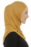Hanfendy Plain Logo - Sennepsgul One-Piece Hijab