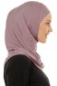 Hanfendy Plain Logo - Orient Blush One-Piece Hijab
